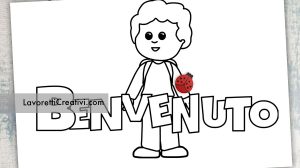 scritta benvenuto
