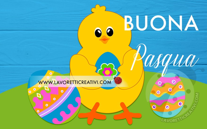 auguri buona pasqua pulcino