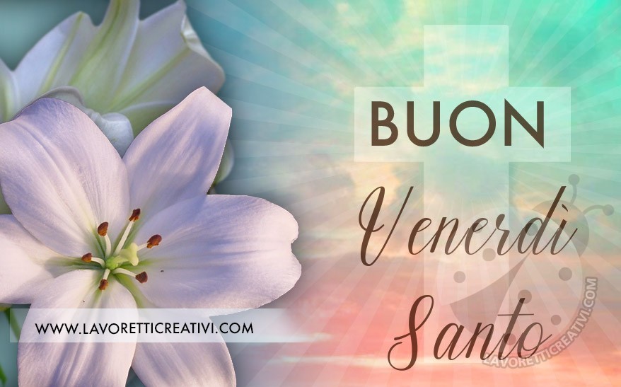 Buon venerdì santo cartolina
