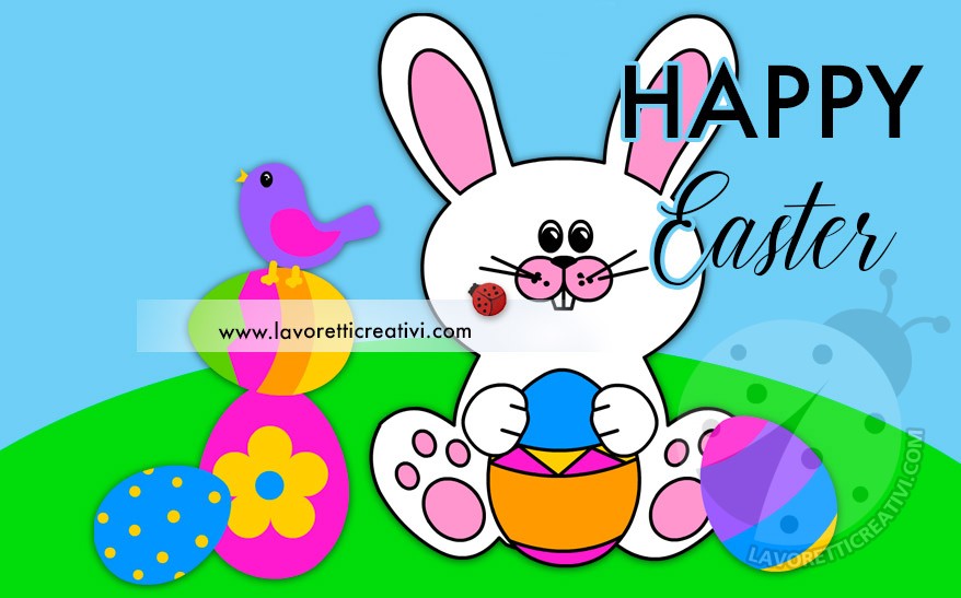 Cartolina Happy Easter