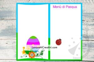 modello menu pasqua