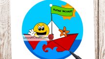 buone vacanze emoji