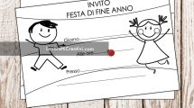 festa fine anno inviti
