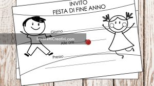 festa fine anno inviti