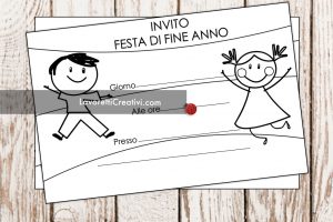 festa fine anno inviti