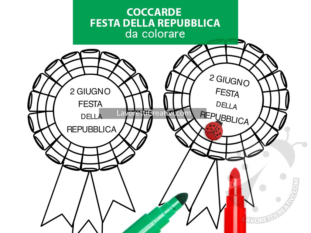 festa repubblica coccarde