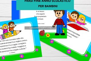 frasi fine anno bambini