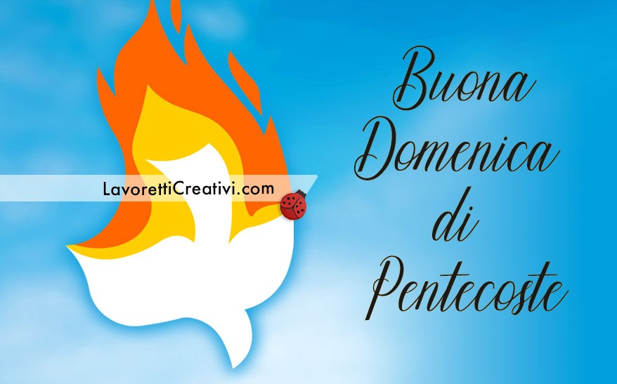 cartolina Buona Domenica di Pentecoste