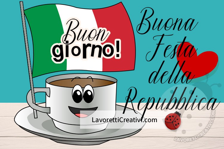cartolina Festa della Repubblica