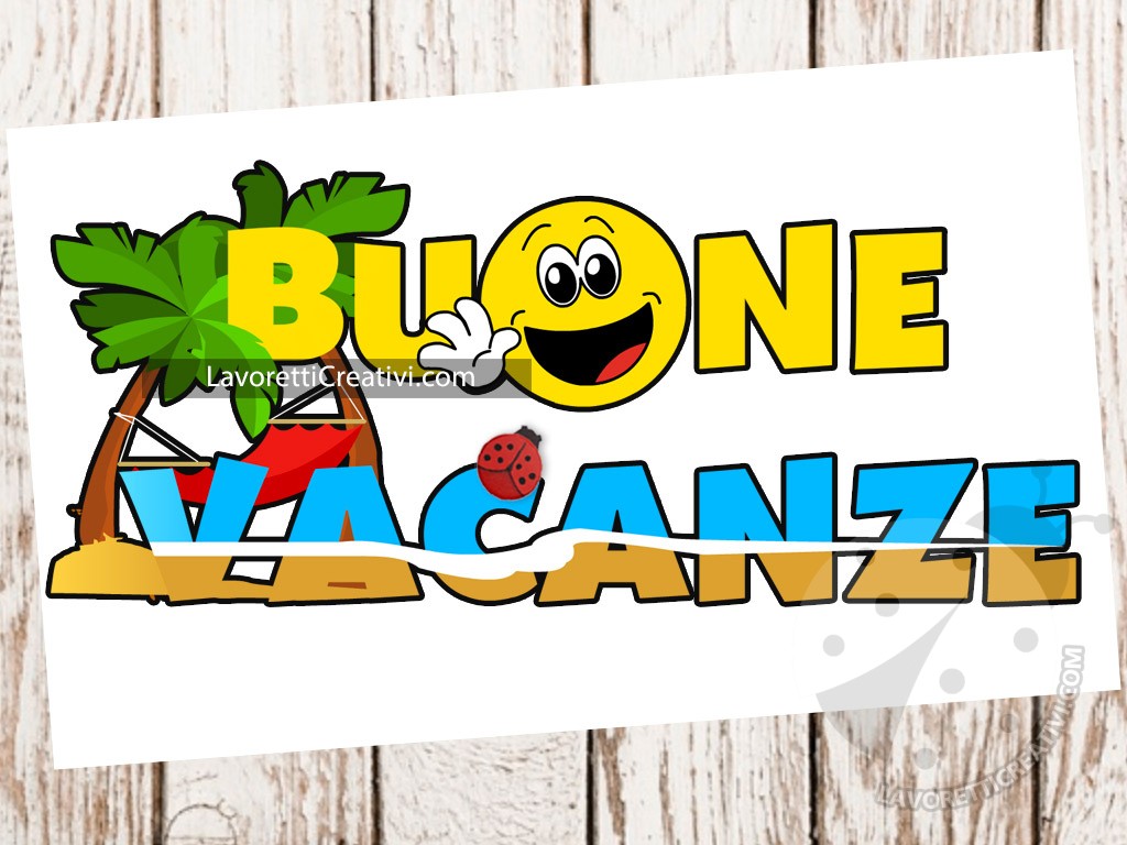 Buone Vacanze con emoticon 7 buone vacanze emoji