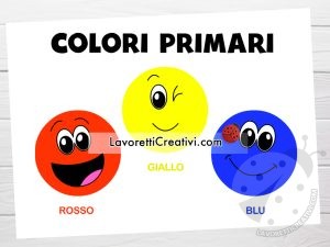 Colori primari: quali sono