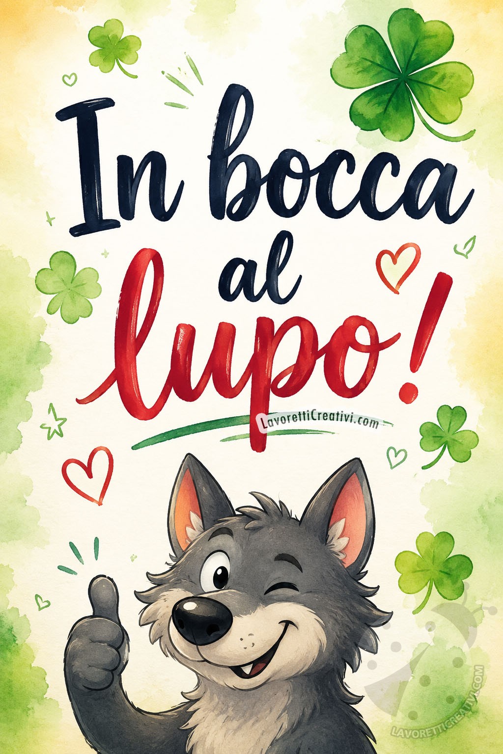 Immagini di In bocca al lupo 8 in bocca al lupo divertente