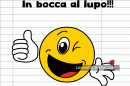 in bocca al lupo emoticon