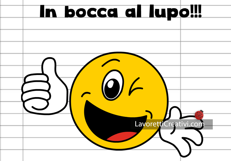 in bocca al lupo emoticon