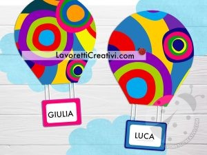 Mongolfiere in stile Kandinsky per l’accoglienza