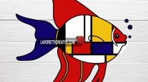 pesce mondrian