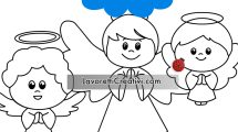 angeli disegni