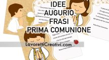 idee augurio frasi Prima Comunione