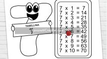 tabellina 7