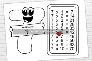 tabellina 7