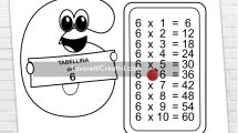 tabellina 6