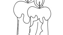 disegno candele