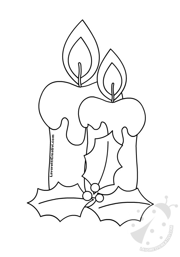 disegno candele