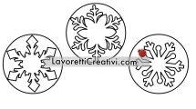 fiocchi neve disegni