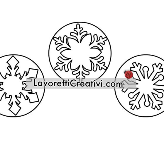 Fiocchi di neve da colorare 11 fiocchi neve disegni