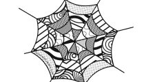 ragnatela zentangle