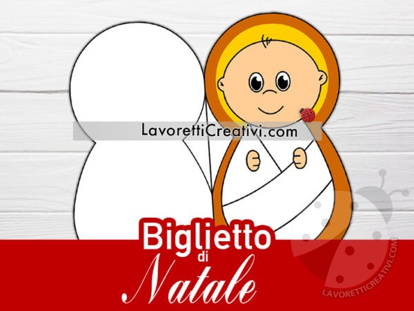 biglietto gesu bambino