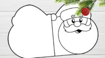 biglietto natale sagomato