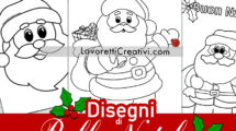 disegni babbo natale 1