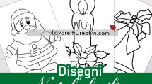 disegni natale facili