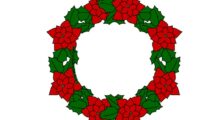 ghirlanda stelle natale 1
