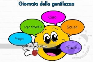 schede giornata gentilezza