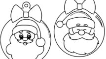 decorazioni babbo natale