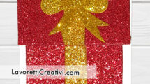pacco regalo glitter