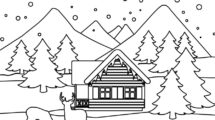 paesaggio montagna inverno