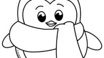 pinguino disegno