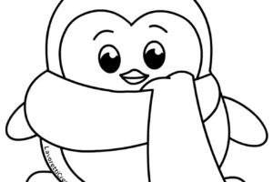 pinguino disegno