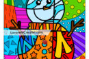 texture arte inverno