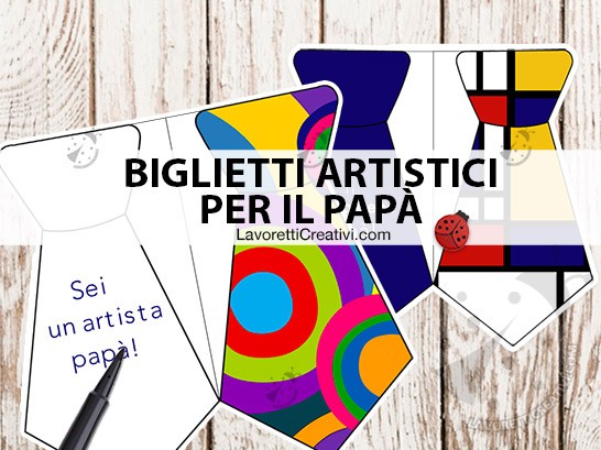 biglietti papa artistici