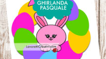 ghirlanda pasqua coniglio