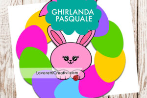 ghirlanda pasqua coniglio