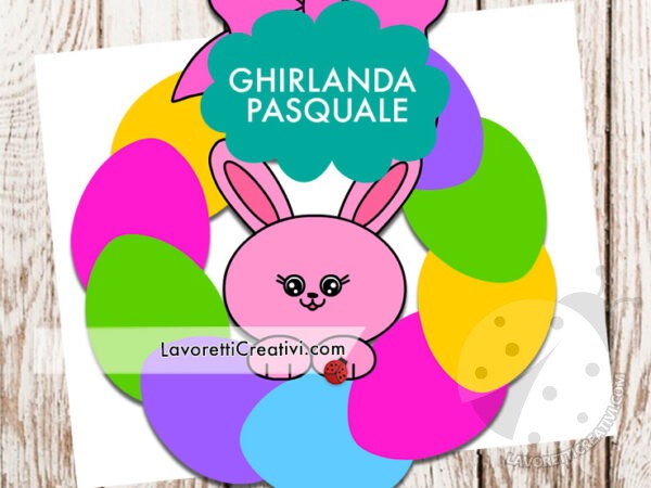 ghirlanda pasqua coniglio