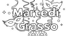 martedi grasso disegno