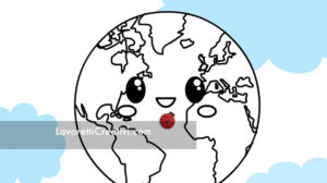 pianeta terra kawaii