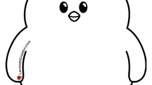 pulcino kawaii disegno