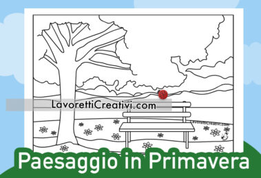 disegno parco primavera